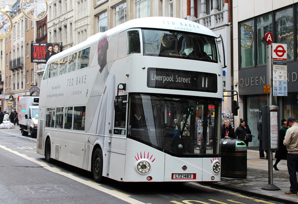 Route 11, Go Ahead London, LT483, LTZ1483, The Strand