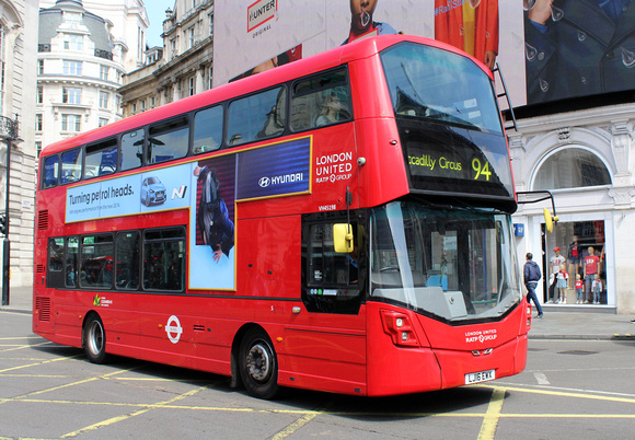 Route 94, London United, VH45198, LJ16EWX, Piccadilly Circus