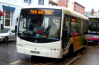 Route Park & Ride, Filers Buses, YX56EZP, Barnstaple