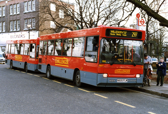 Route 297, First Challenger, DP26, N826FLW, Ealing