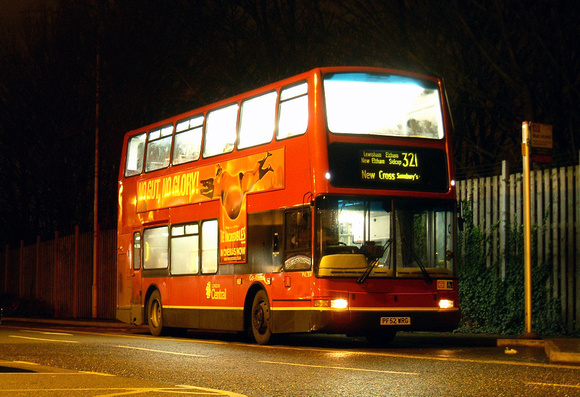 Route 321, London Central, PVL354, PF52WRG