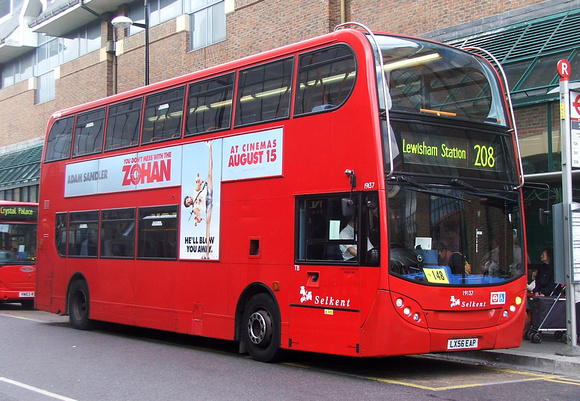 Route 208, Selkent ELBG 19137, LX56EAP, Bromley