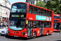 Route 29, Arriva London, HV126, LJ13FBB, Trafalgar Square