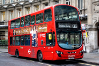 Route 133, Arriva London, HV141, LT63UJY, Finsbury Circus