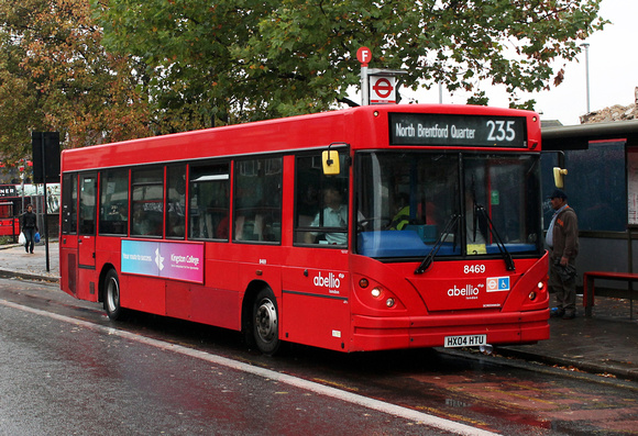 Route 235, Abellio London 8469, HX04HTU, Hounslow Bus Station