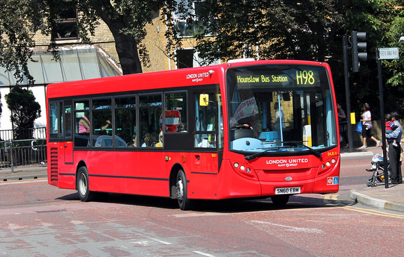 Route H98, London United RATP, DLE11, SN60EBM, Hounslow