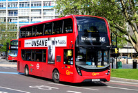 Route 343, Go Ahead London, EH114, SN66WNZ, Elephant & Castle