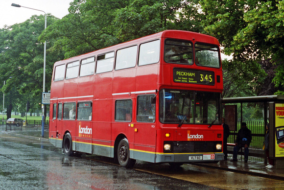 Route 345, London General, VC6, VLT60, Clapham Common
