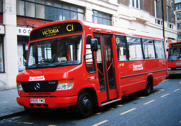 Route C1, Stagecoach London, MB5, R505YWC, Victoria