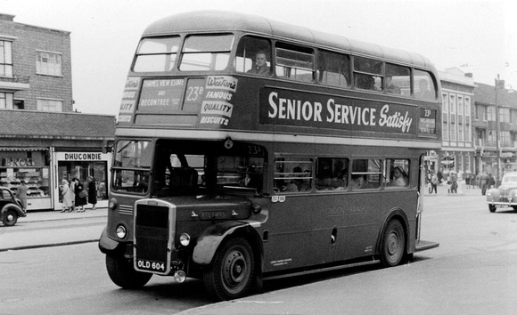 Route 23B, London Transport, RTL1495, OLD604, Barking