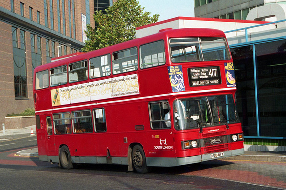 Route 407, South London Buses, L6, C806BYY, West Croydon