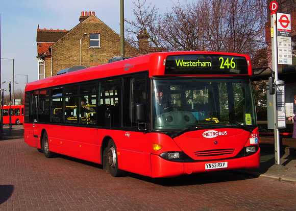 Route 246, Metrobus 526, YN53RXV, Bromley