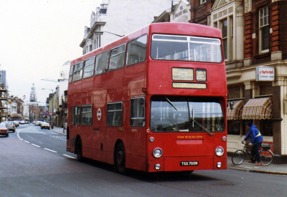 Route C3, London Transport, DMS705, TGX705M, Croydon