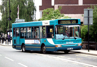 Route 2A, Arriva Midlands 2246, W246SNR, Burton upon Trent