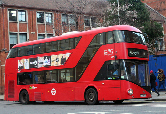 Route 9, London United, LT75, LTZ1075, Hammersmith