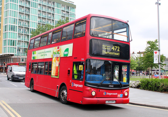 Route 472, Stagecoach London 17840, LX03BYS, Woolwich