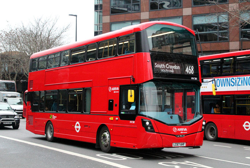 London Bus Routes | Route 468: Elephant & Castle - South Croydon, South End