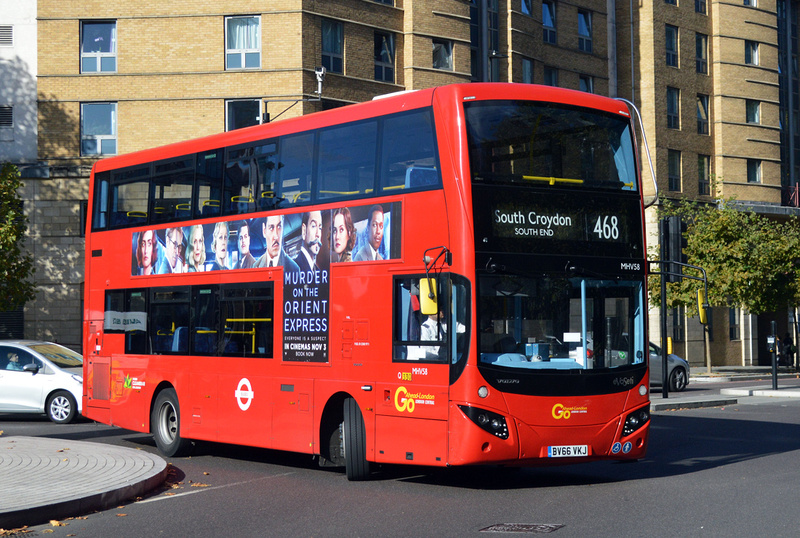 London Bus Routes | Route 468: Elephant & Castle - South Croydon, South ...