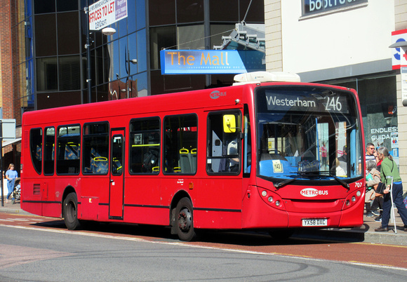 Route 246, Go Ahead London 707 YX58DXC, Bromley