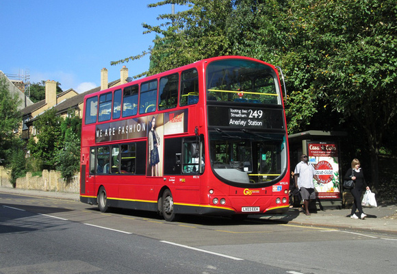 Route 249, Go Ahead London, WVL116, LX03EEH, Crystal Palace