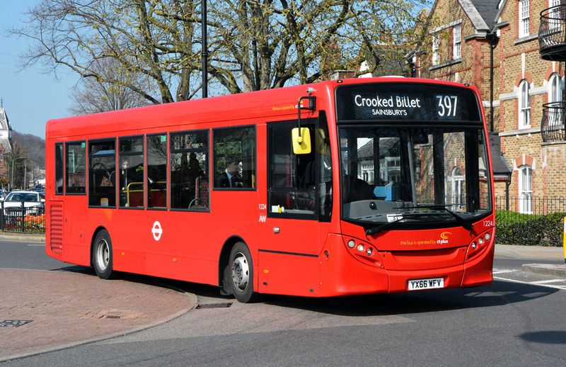 London Bus Routes | Route 397: Crooked Billet, Sainsbury's - Debden ...