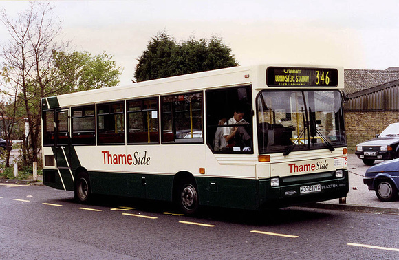 Route 346, Thameside, DP332, P332HVX, Upminster
