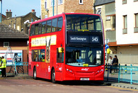 Route 345, Abellio London 2425, SN61CYG, Peckham