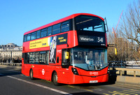 Route 341, Arriva London, HV382, LC67AHG, Waterloo