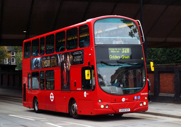 Route 328, Tower Transit, VNW32390, LK04HZY, Westbourne Park