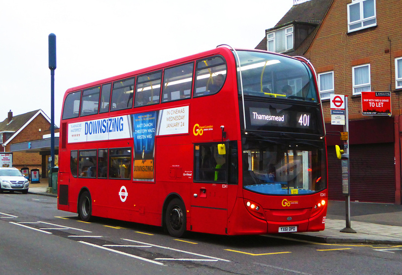 London Bus Routes | Route 401: Bexleyheath, Shopping Centre - Thamesmead