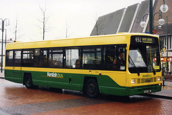 Route 492, Kentish Bus 409, G42VME, Bexleyheath