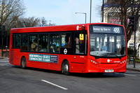Route 488, Tower Transit, DMV45104, YY64YKO, Bromley By Bow