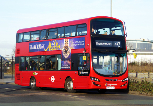 Route 472, Stagecoach London 13009, BN14VZM, East Greenwich
