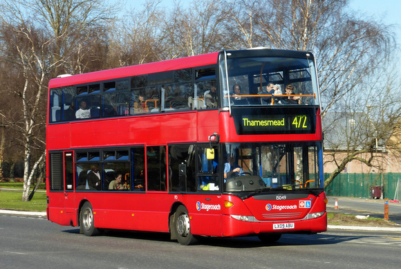 Route 472, Stagecoach London 15049, LX09ABU, Plumstead