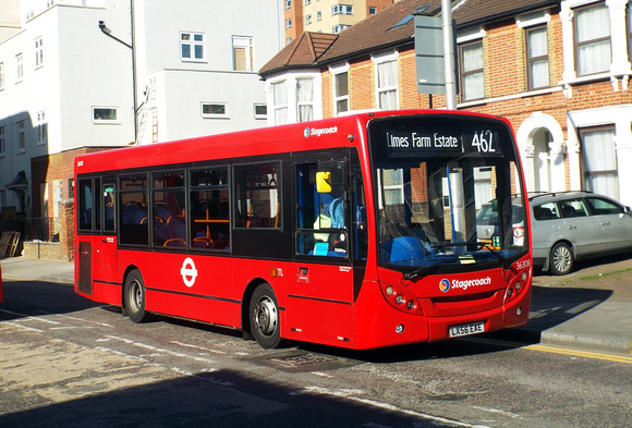 Route 462, Stagecoach London 36308, LX56EAE, Ilford