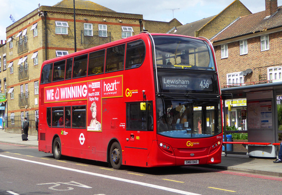 Route 436, Go Ahead London, EH10, SN61DAO, New Cross Rd
