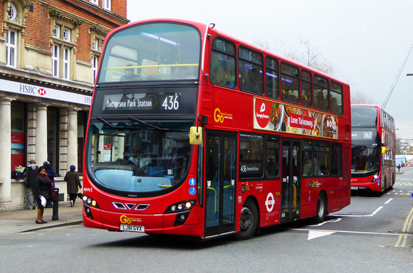 Route 436, Go Ahead London, WHV2, LJ61GVX, Peckham