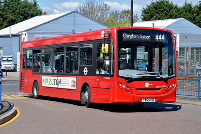 Route 444, Tower Transit, DMV44256, YX12AHK, Chingford