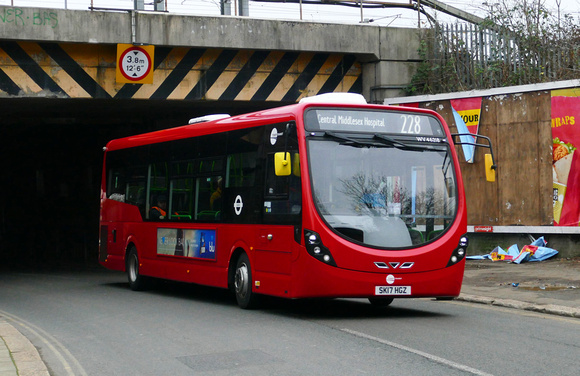 Route 228, Tower Transit, WV46218, SK17HGZ, Old Oak Common