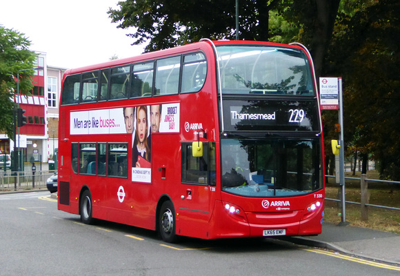 Route 229, Arriva London, T330, LK65EMF, Sidcup