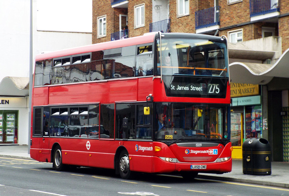 Route 275, Stagecoach London 15139, LX59CNE, Walthamstow
