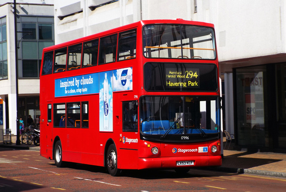 Route 294, Stagecoach London 17996, LX53KCF, Romford