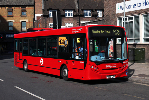 Route H98, London United RATP, DLE30003, SN60EBA