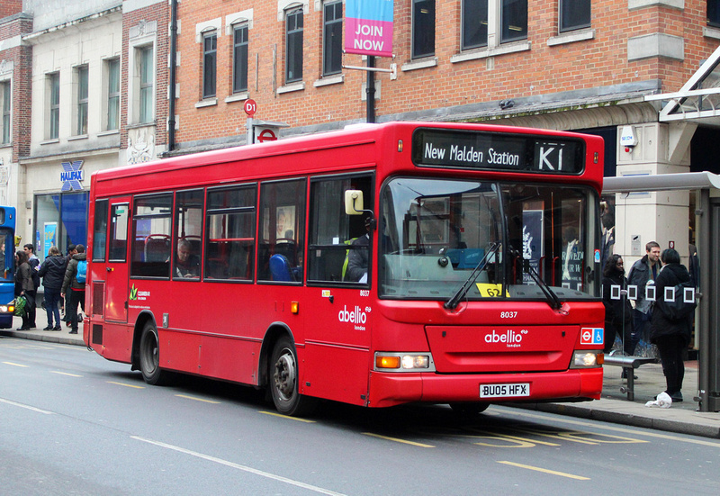 London Bus Routes | Route K1: Kingston - New Malden