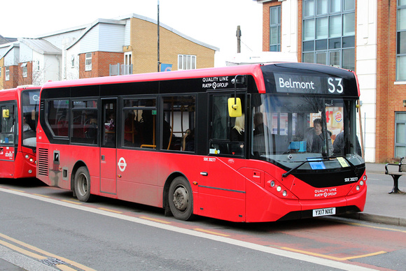 Route S3, Quality Line, SDE20277, YX17NXE, Sutton