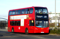 Route 129, Go Ahead London, E258, YX12FPT, East Greenwich
