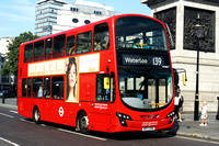Route 139, London Sovereign RATP, VH45103, BU13OHW, Trafalgar Square