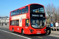 Route 139, London Sovereign RATP, VH45119, BT13YWR, Waterloo