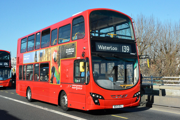Route 139, London Sovereign RATP, VH45111, BD13OHJ, Waterloo