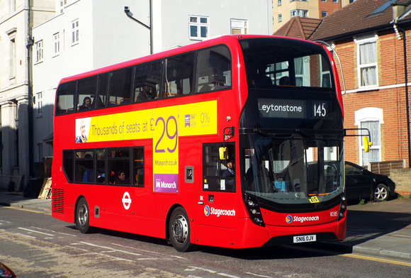 Route 145, Stagecoach London 10315, SN16OJV, Ilford
